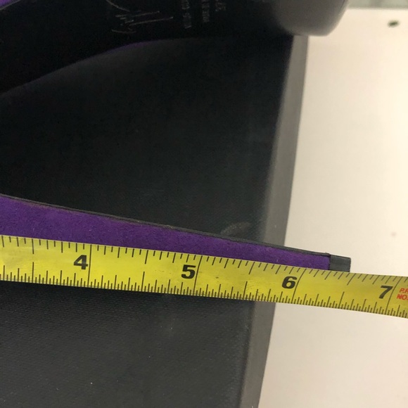 GIUSEPPE ZANOTTI/Size 37 1/2/Purple Heels - Picture 7 of 10